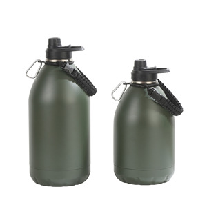 Botella de Agua Aislada al Vacío de 3000 ml y 4000 ml, Jarra de Agua de Acero Inoxidable de Doble Pared de Un Galón para Actividades al Aire Libre y Camping - Product Image 5