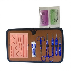 Materiales e Instrumentos de Sutura Médica para Estudiantes de Medicina y Veterinaria, Kit de Sutura para Estudiantes de Medicina, Suministros de Enseñanza - Product Image 1