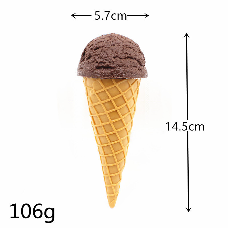 Cornet de glace au chocolat