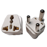 Adaptateur de voyage universel OEM pour l'Afrique du Sud (Type M) en matériau ignifuge pour PC, neuf