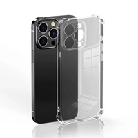 Coque de téléphone portable transparente en TPU souple, best-seller, pour iPhone 15 16 Pro Max, antichoc, transparente
