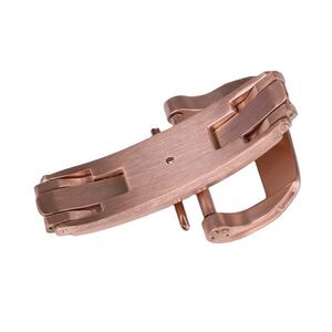 ตัวล็อคแบบผีเสื้อสีโรสโกลด์ดำ ทำจากโลหะ ขนาด 18 มม. สำหรับสายนาฬิกาสแตนเลสสตีลของริชาร์ด <span class=keywords><strong>มิลล์</strong></span> - Product Image 3