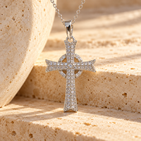 Pendentif Croix ARNAN en Laiton Plaqué Or, Breloque pour Fabrication de Bijoux DIY, Bracelet, Collier, Accessoires de Mode Audacieux, Vente en Gros