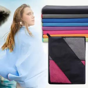 Özel süblimasyon yumuşak Pva soğutma yüz havlu baskılı spor boyun mikrofiber havlu anında süper buz soğutma spor havlu