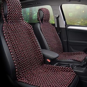 Coussin de siège auto en perles de bois Zhang Xiangli, pièce unique, rafraîchissant pour l'été, pour camion, chariot élévateur, véhicule - Product Image 1