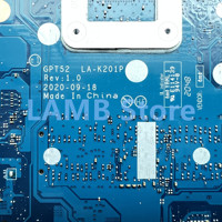 Motherboard Laptop SRK05 I5-1135G7 CPU GPT52 LA-K201P PN M29209-601 untuk HP 15-DW Series, 100% Teruji Sepenuhnya Pengiriman Cepat