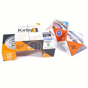 Cubo Magnético 3D Plegable Educativo Personalizado de Alta Calidad con Diseño Publicitario, Certificación CE, 57x57x57mm - Product Image 2