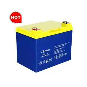 CSPower Hot sale AGM VRLA deep cycle 12v 55ah battery CS12-55