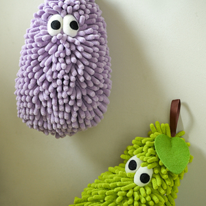 ผ้าเช็ดตัวรูปนกน่ารัก ผ้าขนแกะนุ่มเป็นมิตรกับสิ่งแวดล้อม แห้งเร็ว ไม่เป็นขุย พร้อมลายดอกไม้ตาโต - Product Image 4