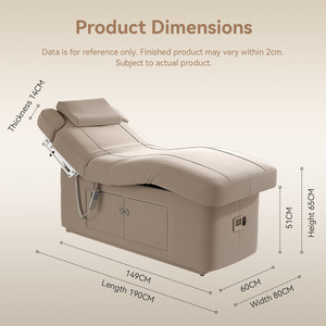 Lit SPA Électrique de <span class=keywords><strong>Massage</strong></span> à Température Constante Chauffante, Relevable Globalement et Micro-Finissant, Vente Directe Usine - Product Image 6