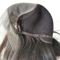 Perruque en cheveux humains brun caramel sel et poivre, multi-densité, sans colle, bonnet ajustable, perruque Lace Front nouée à la main pour femmes, pour la repousse des cheveux