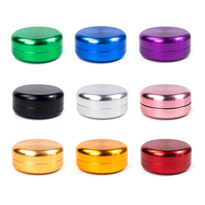 Custom OEM CNC Machining <b>Aluminum</b> Alloy Color Anodizing Tea Coin Empty Storage Tin Can <b>Container</b> Jar - Product Image 2