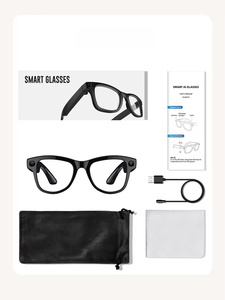 แว่นตา<span class=keywords><strong>อัจฉริยะ</strong></span> Meta พร้อมกล้อง 800W ถ่ายโอนข้อมูลผ่าน WIFI ควบคุมด้วยท่าทาง ChatGPT สำหรับผู้ชายและผู้หญิง แว่นตา<span class=keywords><strong>อัจฉริยะ</strong></span> <span class=keywords><strong>AI</strong></span> สำหรับกิจกรรมกลางแจ้ง - Product Image 4