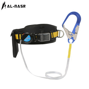 เข็มขัดนิรภัยแบบสายเดี่ยว อัล-นาสเซอร์ รับน้ำหนักได้ 1000 กก. พร้อมคาราไบเนอร์ สำหรับงานที่สูง ป้องกันการตก - Product Image 1