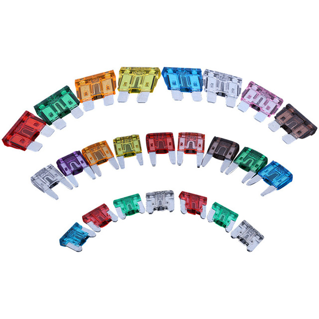 PK003177New 15A Slow Break Micro Fuse Large Medium and Small Pieces for Car Multifunctional Car Fuse