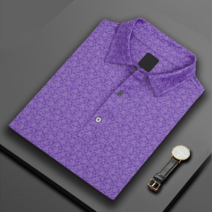 OEM Geometric Print Sublimation Custom Golf Polo <b>Shirts</b> With Embroidery Logo Golf <b>Shirts</b> Quick Dry Slim Fit Polo - Product Image 3