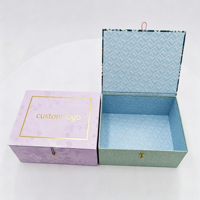 Boîtes cadeaux colorées de qualité supérieure personnalisables, boîtes d'emballage recyclables pour cosmétiques, parfums et bijoux