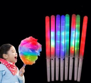 Conos de Algodón de Azúcar LED Coloridos, Brillantes y Luminosos, 28*1.4cm, Duraderos, Suaves, de Material PS de Grado Alimenticio, Desechables, Venta al por Mayor, Halloween - Product Image 1