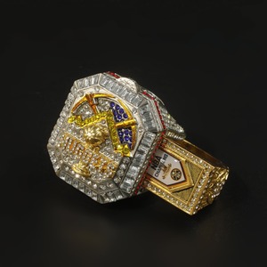 2023 <span class=keywords><strong>Denver</strong></span> Nuggets No. 2023 Anillo de Campeonato de <span class=keywords><strong>Jokic</strong></span>, 15 Anillos, Estilo Hip Hop, Aleación Chapada en Oro, Joyería de Moda para Fanáticos - Product Image 1