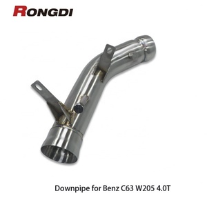 ท่อไอเสียรถยนต์สปอร์ต4.0ตันท่อลด304ตรงสำหรับ Mercedes-Benz AMG C63/C63s W205 - Product Image 6