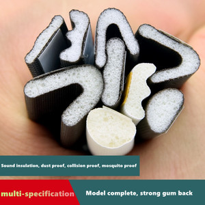 Striscia Sigillante per Porte in Acciaio Inox Antifurto per Interni, Isolamento Acustico e Termico Autoadesivo - Product Image 6