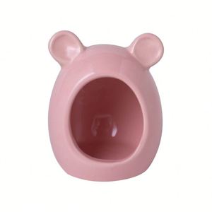 Nouvelle Maison en Céramique pour Hamster, Cachette pour Hamster Doré, Petite Abri Rafraîchissant pour l'Été, Fournitures d'Aménagement Paysager en Gros - Product Image 5
