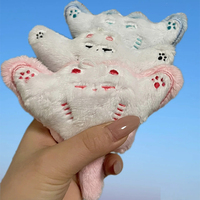 Porte-clés peluche personnalisé OEM petite chauve-souris peluche souple