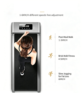 ลู่วิ่งไฟฟ้าพับได้คุณภาพสูงขนาดเล็กสำหรับใช้ในบ้าน พร้อมที่วางแขน - Product Image 6