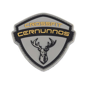 Benutzer definierte Fabrik Hochwertige benutzer definierte 3D-PVC-Gummi-Logo-Patches Gummi-Etikett - Product Image 3