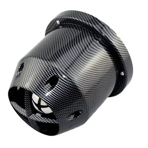 กรองอากาศคาร์บอนไฟเบอร์ทรงเห็ด 76 มม. วัสดุ ABS สำหรับอัพเกรดรถยนต์ - Product Image 4