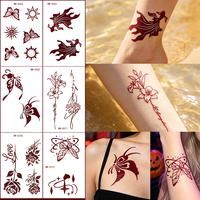 Adesivi per Tatuaggi Temporanei Personalizzati Rosso Vermiglione con Citazione 'Heartbeat', Semi-Permanenti, Impermeabili, Rimovibili, Non Tossici per Palestra