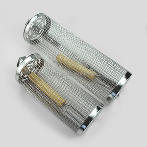 Outil de marche durable <span class=keywords><strong>en</strong></span> métal pour barbecue, grilles rondes à long manche, accessoires de barbecue <span class=keywords><strong>en</strong></span> acier inoxydable 304 de qualité alimentaire - Product Image 6