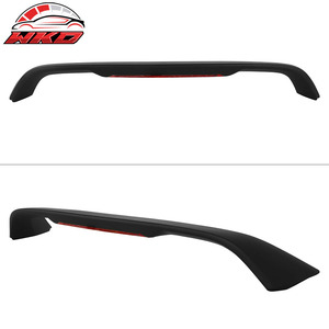 Spoiler de coffre avec éclairage LED noir mat pour Honda Civic Coupé 2 portes 1996-2000 - Product Image 4