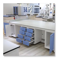 Équipement de laboratoire scolaire de sciences chimiques et biologiques très rentable, mobilier de laboratoire
