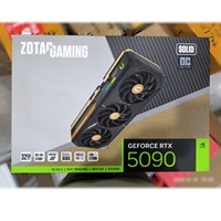 Brand New ZOTAC GAMING GeForce RTX 5090 SOLID OC Graphics Cards 32GB GDDR7 2422MHz Boost DLSS4 PCIE5.0X16 for Gaming Desktop PC
