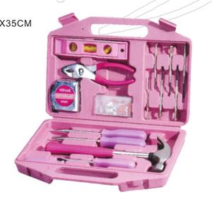 Set di 70 utensili manuali rosa a basso prezzo per la casa, strumenti fai-<span class=keywords><strong>da</strong></span>-te, regalo per la festa della donna - Product Image 2