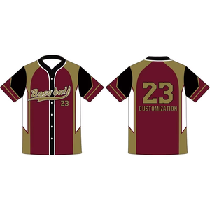 厂家价格新款成人户外涤纶赛车背垒球运动衫 - Product Image 6