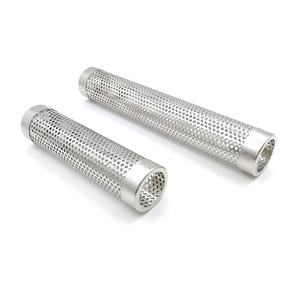 أنبوب فحم للشواء, أنبوب من الصلب المقاوم للصدأ مدخن للتدخين البارد والساخن ، يعمل مولد دخان الشواء المحمول - Product Image 1