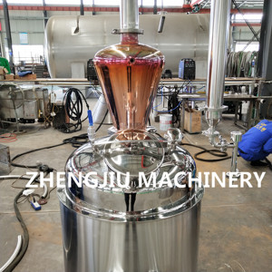 Noyau de <span class=keywords><strong>distillerie</strong></span> d'<span class=keywords><strong>huile</strong></span> <span class=keywords><strong>essentielle</strong></span> de tête de distillation de cuivre 150L comprenant des alambics de reflux de roulement de moteur de pompe à vendre - Product Image 3