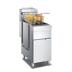 Freidora automática de cocina sin humo para donuts, patatas fritas, perritos calientes, alitas de <span class=keywords><strong>pollo</strong></span>, <span class=keywords><strong>pollo</strong></span> <span class=keywords><strong>Broaster</strong></span> y freidora de aceite abierta comercial - Product Image 2