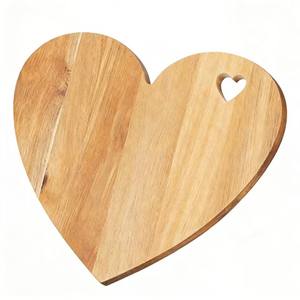 Cadeaux de mariage pour la Saint-Valentin, légumes, viande, fromage, plateau de service décoratif, planche à découper en <span class=keywords><strong>bois</strong></span> d'acacia en forme de cœur - Product Image 1