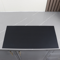Grand tapis de bureau en silicone imperméable, antidérapant, pour bar à café, protection de table de cuisine, tapis en silicone pour clavier et souris