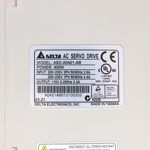 Delta ASD-B0721-AB ASD-A3023-AB ASD-A1021-AB Seri ASDA-AB PLC <span class=keywords><strong>Programming</strong></span> Controller Delta ASD-A0421-AB AC Servo Drive - Product Image 3