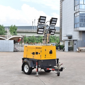 TPE-R4k High Quality TPE-R4K <b>Solar</b> Light Tower 4kW <b>Generator</b> 4009㎡ Coverage Outdoor Construction Light Tower TPE-R4k TPE-R4k Sil - Product Image 3