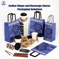 Gobelets à café en papier à double paroi personnalisés de 8 oz, 12 oz, 16 oz, 20 oz, pour boissons chaudes, jetables, à emporter, avec couvercles