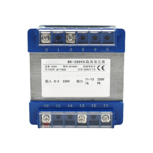 Transformador Monofásico para Cercas de 100kVA a 4000kVA, Convertidor de Núcleo con Voltaje de Salida de 220V, BK-200VA, Transformador de 380V a 12V / Trifásico - Product Image 4