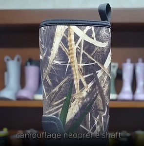 Bottes de chasse unisexes en néoprène moulé thermiquement, imperméables, antidérapantes, camouflage serpent, hauteur genou, pour hiver et automne, OEM/ODM 2026 - Product Image 3