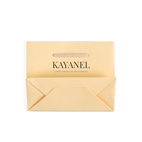 Bolsas de papel de embalaje de lujo, bolsa de papel de arte impresa personalizada, asas retorcidas, bolsa de papel de compras de lujo