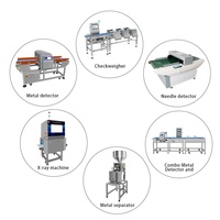 Détecteur de métaux pour l'industrie alimentaire JINDUN 602P, écran tactile intelligent, détection électromagnétique, vitesse du convoyeur réglable, 304