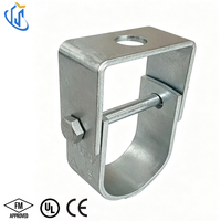 Support de tuyau à fourche UTT30 conforme à la norme A-A-1192A, composant de suspension de tuyau pour la protection incendie